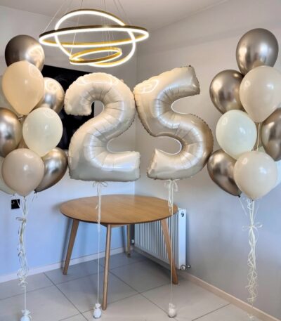 Гелієві кульки на 25 років